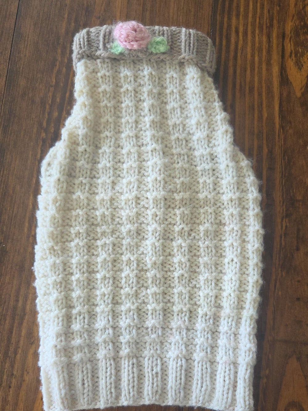 Hand Crochet Dog Sweater